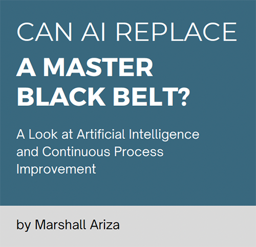 Can AI Replace a Master Black Belt?